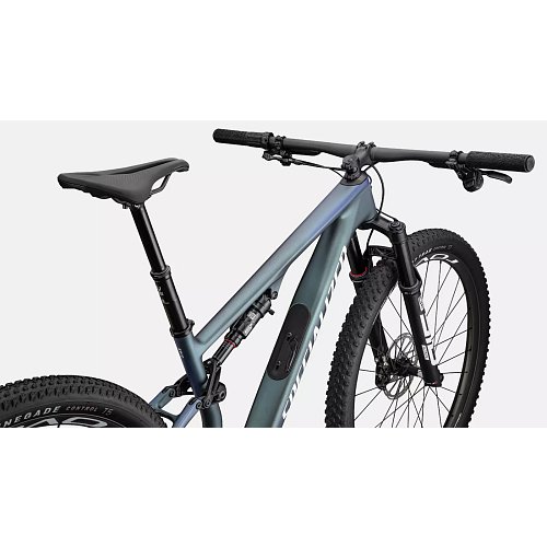 Horské kolo Specialized Epic 8 Pro Satin Carbon/Metallic Sapphire/Metallic White Silver extremsport.cz