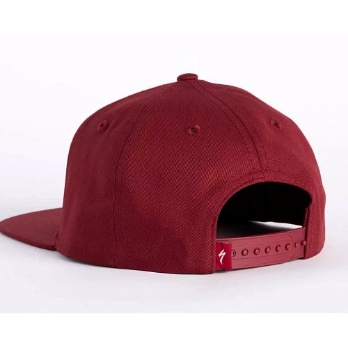 Kšiltovka Specialized Flat Brim Garnet Red/Birch White extremsport.cz