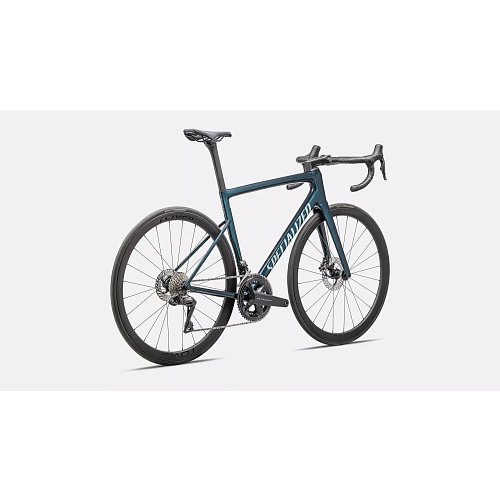 Silniční kolo Specialized Tarmac SL8 Expert Ultegra Di2 Gloss Deep Lake Metallic / Green Pearl Over Seafoam extremsport.cz