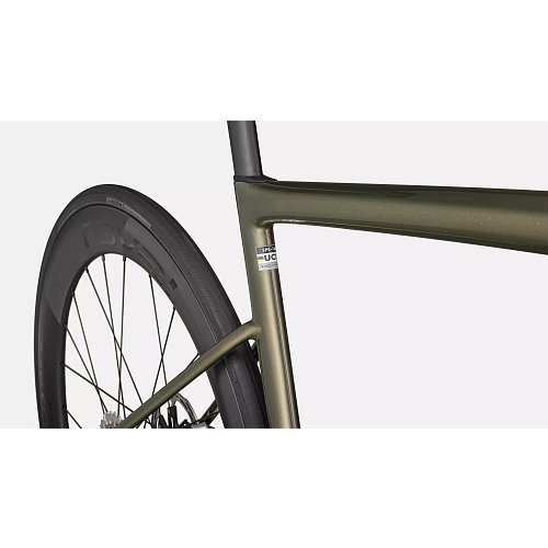 Silniční kolo Specialized S-Works Tarmac SL8 SRAM RED AXS Gloss Cypress Metallic/Magenta to Gold Pearl/Satin Black Metallic extremsport.cz