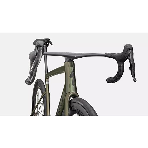Silniční kolo Specialized S-Works Tarmac SL8 SRAM RED AXS Gloss Cypress Metallic/Magenta to Gold Pearl/Satin Black Metallic extremsport.cz
