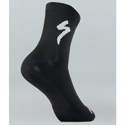 Ponožky Specialized Soft Air Mid Black/White extremsport.cz
