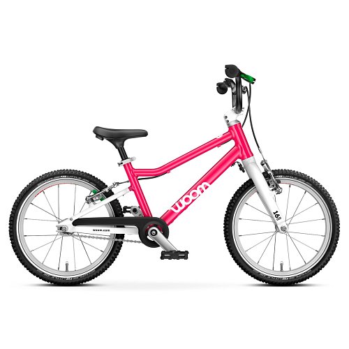 Dětské kolo WOOM GO 3 Automagic 16" Hot pink extremsport.cz