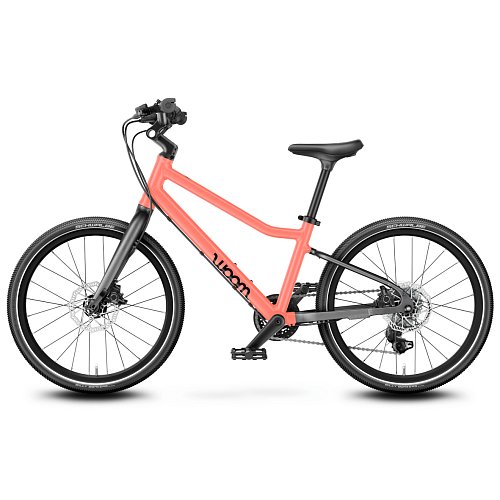 Dětské kolo WOOM EXPLORE 4 20" neon coral extremsport.cz