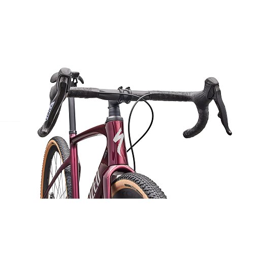 Gravel kolo Specialized Diverge 4 Pro Bordeaux Metallic/pearl/dolomite extremsport.cz