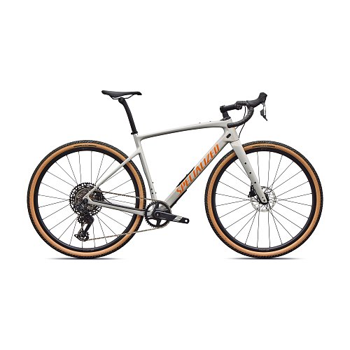 Gravel kolo Specialized Diverge 4 Comp Carbon Dolomite Metallic/orange Zest extremsport.cz