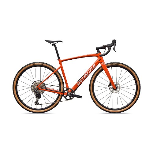 Gravel kolo Specialized Diverge 4 Sport Carbon Deep Orange/dune White extremsport.cz