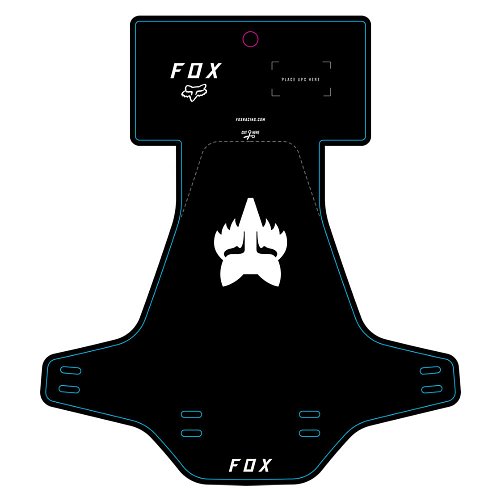 Blatník přední Fox Mud Guard Black/Black extremsport.cz