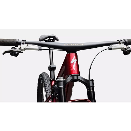 Horské kolo Specialized S-Works Epic 9 Gloss Red Tint Over Red Reflex Pearl Edge Fade / Metallic White Silver extremsport.cz