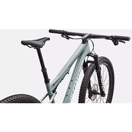 Horské kolo Specialized Epic 9 Expert Gloss Agave Grey / Metallic White Silver extremsport.cz