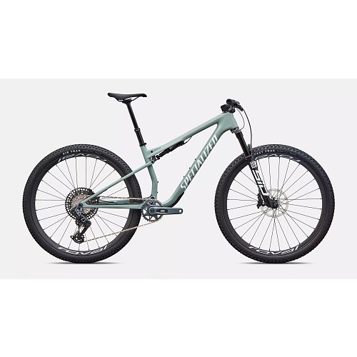 Horské kolo Specialized Epic 9 Expert Gloss Agave Grey / Metallic White Silver extremsport.cz