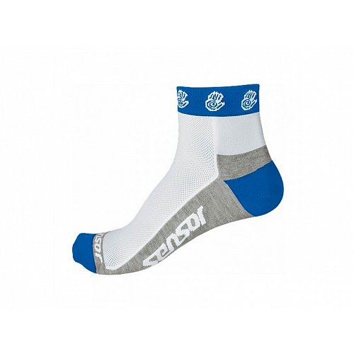 Ponožky SENSOR RACE ručičky modrá