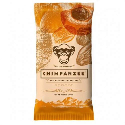 CHIMPANZEE ENERGY BAR APRICOT 55G