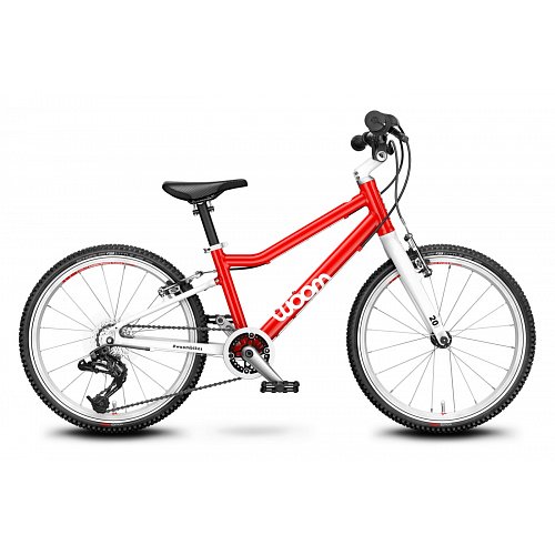 Dětské kolo Woom 4 2021 red 20"