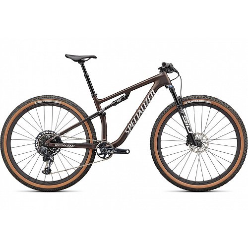 Horské kolo Specialized Epic Pro 29 Satin Carbon/Red-Gold Chameleon Tint/White 2022