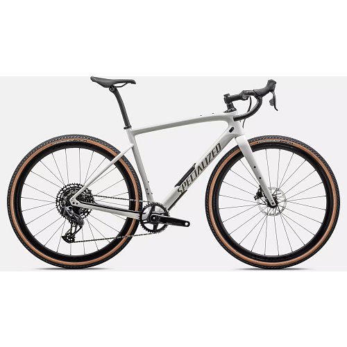Gravel kolo Specialized Diverge Expert Carbon Gloss Dune White/Taupe