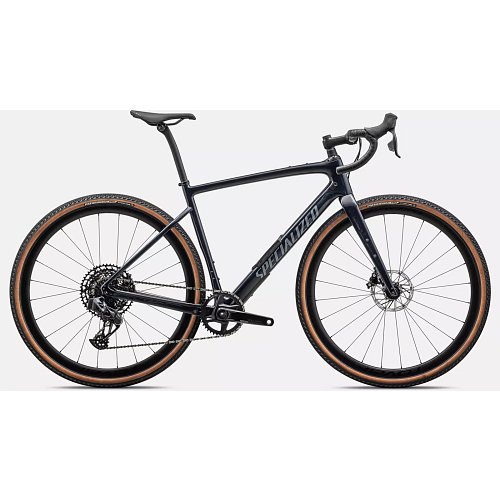Gravel kolo Specialized Diverge Expert Carbon Gloss Dark Navy Granite Over Carbon/Pearl