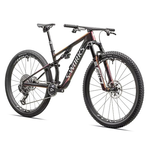 Horské kolo Specialized S-Works Epic 8 Gloss Carbon/Metallic Vivid Pink/Viavi Magenta Gold/Metallic Midnight Shadow/White extremsport.cz