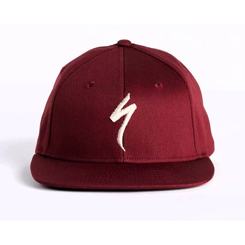 Kšiltovka Specialized Flat Brim Garnet Red/Birch White extremsport.cz