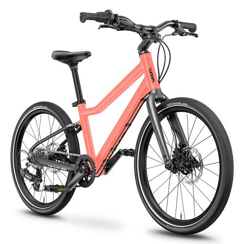 Dětské kolo WOOM EXPLORE 4 20" neon coral extremsport.cz