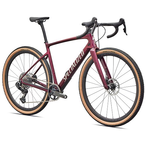 Gravel kolo Specialized Diverge 4 Pro Bordeaux Metallic/pearl/dolomite extremsport.cz