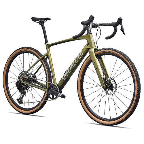 Gravel kolo Specialized Diverge 4 Comp Carbon Laurel Green Metallic/dolomite Metallic extremsport.cz