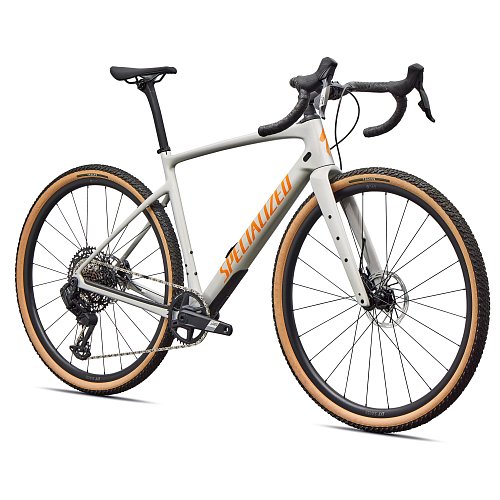 Gravel kolo Specialized Diverge 4 Comp Carbon Dolomite Metallic/orange Zest extremsport.cz