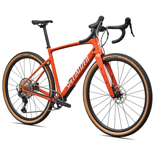 Gravel kolo Specialized Diverge 4 Sport Carbon Deep Orange/dune White extremsport.cz