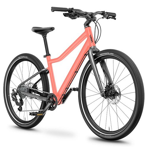 Dětské kolo WOOM EXPLORE 5 24" Neon Coral extremsport.cz