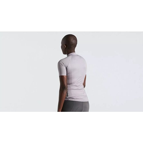 Cyklistický dres dámský SL SOLID JERSEY SS WMN Silver extremsport.cz
