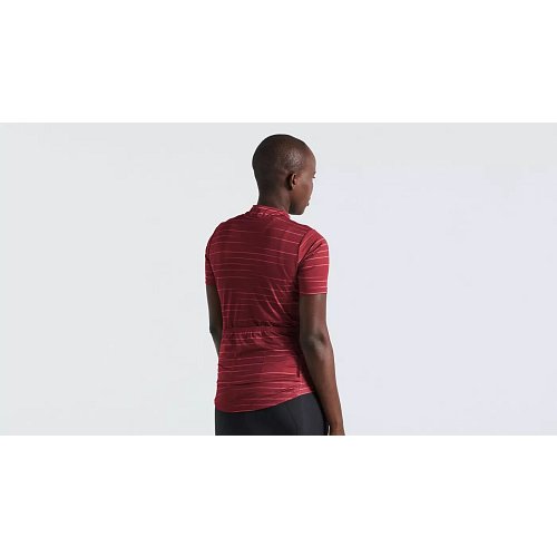 Cyklistický dres dámský RBX MIRAGE JERSEY SS WMN Maroon extremsport.cz