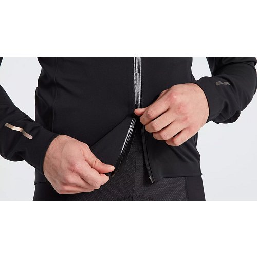 Bunda Specialized SL Logo Rain Jacket Black extremsport.cz