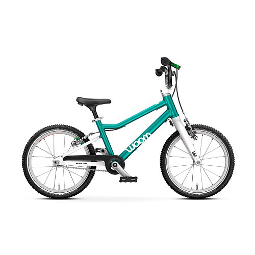 Dětské kolo WOOM GO 3 16" metallic turquoise extremsport.cz