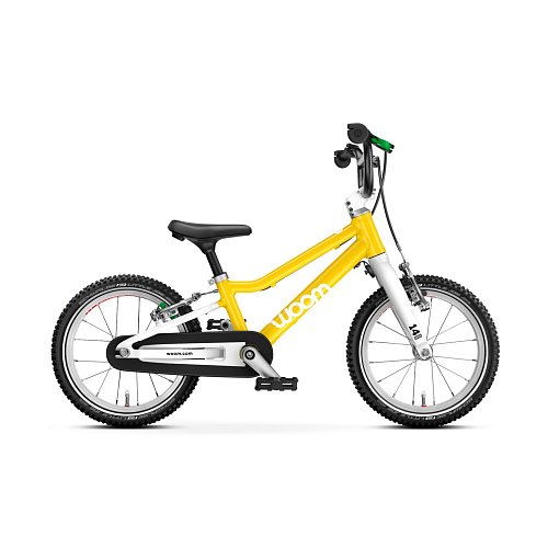 Dětské kolo WOOM GO 2 14" Vibrant Yellow extremsport.cz