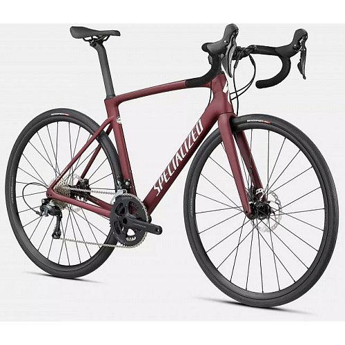 Silniční kolo Specialized Roubaix Maroon/Silver Dust/Black Reflective 2022