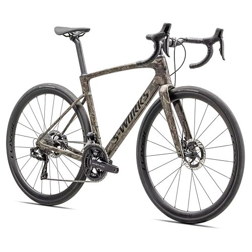 Silniční kolo Specialized S-Works Roubaix SL8 Di2 Gloss Toupe / Gunmetal Strata / Charcoal extremsport.cz