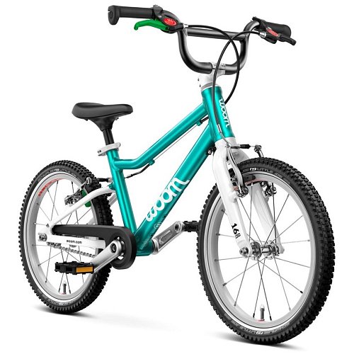 Dětské kolo WOOM GO 3 16" metallic turquoise extremsport.cz