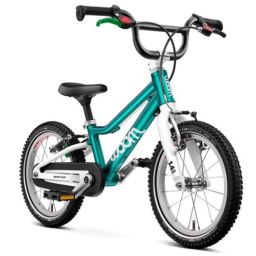 Dětské kolo WOOM GO 2 14" Metalic torquoise extremsport.cz