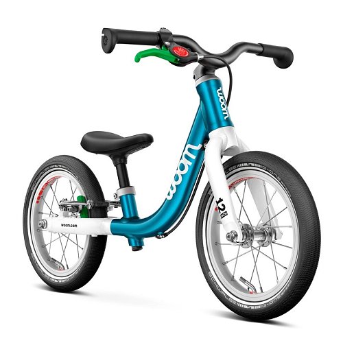 Odrážedlo WOOM GO 1 12" Metalic blue extremsport.cz