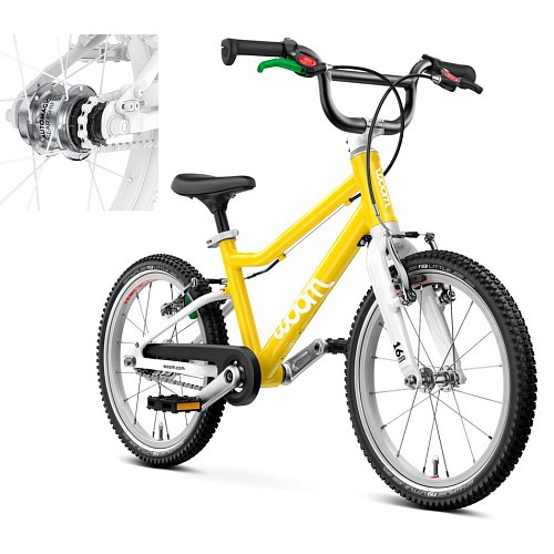 Dětské kolo WOOM GO 3 Automagic 16" Vibrant Yellow extremsport.cz